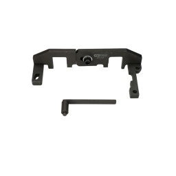 Jeu d'outils de calage moteur PSA 1.0/1.2 - 3 cylindres - Essence
Pour le maintien des arbres à cames et vilebrequins durant le remplacement de la courroie
Coffret de rangement avec insert en mousse

Utilisation : moteurs 3 cylindres PSA et Citroën 1 L (EB0) et 1,2 L (EB2, EB2M, EB2DTS), hors versions turbo
Citroën C3 III 2012, DS3/DS3 Cabrio 2013, C-Elysee 2012
Peugeot 2008 2013, 208 2012/2013/2014

Codes moteur PSA :	ZMZ (EB0), HMW (EB2), HMZ (EB2), HMY (EB2M), HNY (EB2DTS)