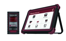OUTIL DIAGNOSTIC THINKTOOL MASTER CV 10"
Gamme VUL/PL :
Outil de diagnostic intelligent de 10 pouces pour véhicules utilitaires et poids lourds.
THINKTOOL Master CV est un outil de diagnostic de 10 pouces pour les véhicules lourds et utilitaires avec des capacités bidirectionnelles qui prend en charge plus de 150 marques. 
Master CV fournit des fonctions complètes pour les techniciens, telles que l'analyse complète du véhicule, la lecture et l'effacement des codes d'erreur, le flux de données en direct, les tests d'actionneurs, les fonctions spéciales, les fonctions de réinitialisation de service et les régénérations FAP.
- couverture de plus de 150 marques
- mise à jour automatique si connecté au réseau WiFi
- outil pour PL ainsi que VL
- fonctions spéciales
- fourni avec 13 connecteurs
- étalonnages précis :
Réglage du ralenti, limite de vitesse, régulateur de vitesse, système d'arrêt au ralenti, prise de force, interrupteur de niveau de liquide de refroidissement, soupape de frein d'échappement, préchauffage de l'air d'admission, régulateur de vitesse du véhicule, climatiseur, capteur de pression d'huile, ventilateur électronique, ABS, transmission automatique

- 13 modules de reset :
Régénération FAP, codage injecteurs, reset Service(MIL), confirmation de maintenance, calibration quantité injection, remplacement FAP, reset capteur différentiel FAP, reset soupape de limitation de pression, purge du circuit Adblue, installation et étalonnage de l'actionneur électronique VGT, réinitialisation du trajet, test d'efficacité du SCR en stationnement, réinitialisation FAP

Produit disponible à la vente uniquement en France et DROM
Caractéristiques	Caractéristiques :
- système : AndroidTM 10
- CPU : 2.0GHz Quad Core
- stockage : 128Go
- ram : 4Gb
- batterie : 12600mAh/3.7V
- écran : 10"
- caméra Arrière : 8MP
- réseau : WiFi, WLAN 802.11b/g/n
Composition :
13 connecteurs :
- 1 : Type II OBD-9
- 2 : CAT-9
- 3 : BENZ-14
- 4 : IVECO-38
- 5 : MAN-37
- 6 : OBD-6
- 7 : OBD-16
- 8 : IVECO-30
- 9 : MAN-12
- 10 : RENAULT-12
- 11 : ISUZU-3
- 12 : VOLVO-8
- 13 : ISUZU-20
Durée de garantie	2 ans