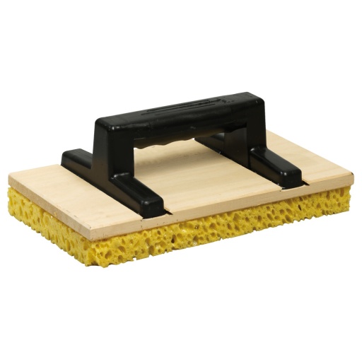 Taloche BOIS - semelle mousse - manche plastique - Rect. 330x180 mm