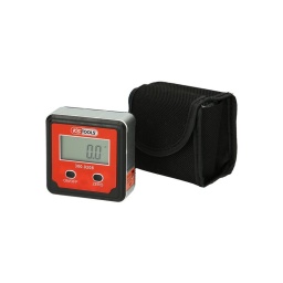 Niveau angulaire digital
- Idéal pour mesurer les angles d'inclinaison
- Bouton de remise à zéro permettant les mesures absolues et relatives
- Unités de mesure : °degré / % / mm/m / IN (pouce) /FT(pied)
