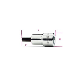 Douille 3/8 tournevis pour vis 6 pans creux
- 6mm - long: 50mm - qualité premium beta depuis 1939