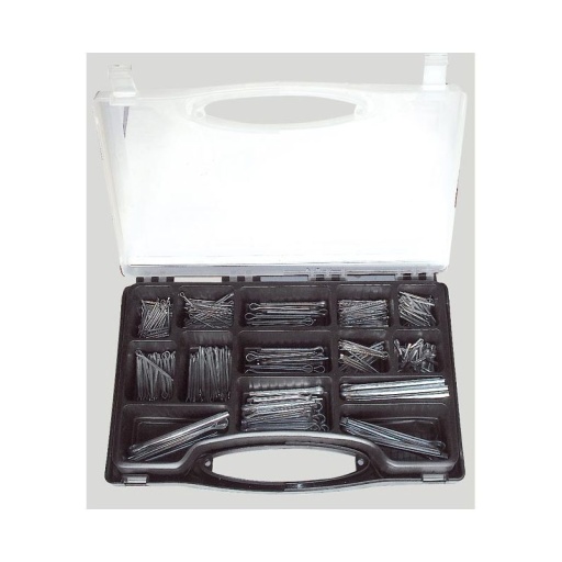 Coffret assortiment 290 goupilles fendues