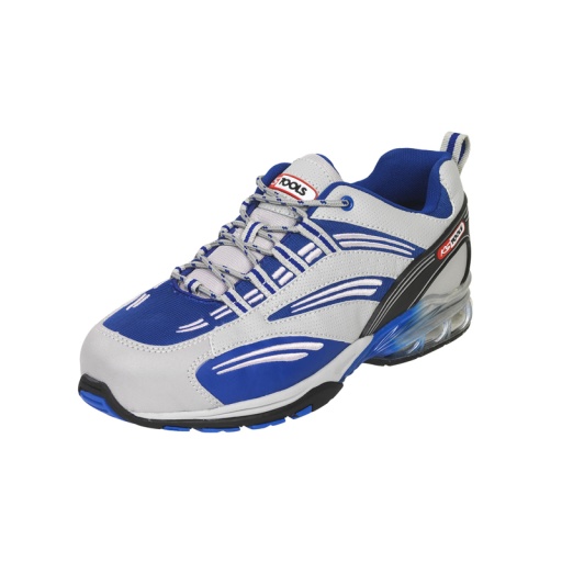 Paire de chaussure de sécurité basket  à coussin d'air bleu s1p ks tools