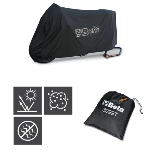 Housse de moto d'intérieur, en tissu extensible Taille M