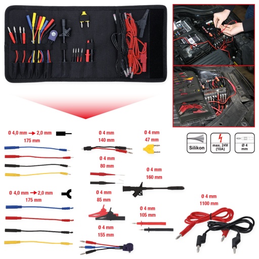 Coffret d'accessoires de testeurs 25 pcs