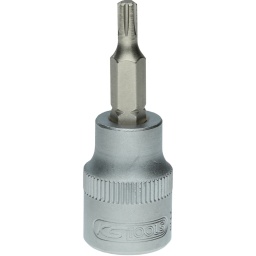 RIBE®
Carré d'entraînement intérieur selon DIN 3120 / ISO 1174 avec encoche pour verrouillage par bille
avec embout tournevis nickelé serti
Pour une utilisation manuelle
Finition satinée
Chrome Vanadium