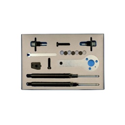 Kit de calage essence Fiat/Alfa Romeo/Lancia 1.2 - 1.4L 16 soupapes Ce kit permet de caler le moteur sur les 1.2L et 1.4L. Un outil complémentaire pourra être requis pour maintenir la poulie sur les moteurs en 1.2L Applications: Alfa Romeo Giulietta/MiTo
Fiat/500/Brava/Bravo/Grande Punto/Marea/Marea Weekend/Marengo/Palio Weekend Panda/Punto/Punto Classic/Ritmo/Stilo/Idea
 Lancia Delta/Musa/Ypsilon Liste d'applications disponible  Fourni dans une mousse avec boite métalique Fabriqué à Sheffield
