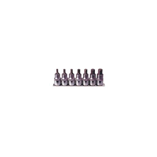 Rail de douilles tournevis 6 pans 1/2