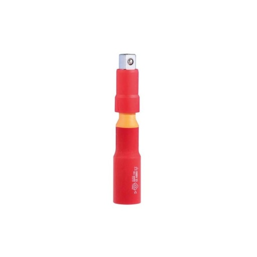 Barre rallonge isolée avec mécanisme de blocage 1/2" 125 mm