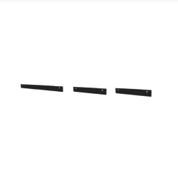 Pour les armoires 810.8057 et 810.8058 
1 plinthe frontale et 2 plinthes latérales 

 Dimensions : latérale = L.511,5 x l.74 x H.8 mm, 0,35 kg                       frontale = L.902 x l.74 x H.8 mm, 0,6 kg
