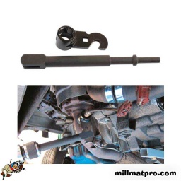 Kit de pose et dépose de sonde lambda avec burineur
permet l'utilisation d'un burineur pour extraire les sondes lambda bloquees de 22mm portée de 200mm pour un excellent acces
l'addition parfaite pour le burineur laser réf 6031 & le manche
accessoire réf 6077
le carré en 3/8'' vous permettra l'utilisation d'une clé dynanometrique afin de reinstaller la nouvelle sonde
utilisation du burineur pour l'extraction uniquement