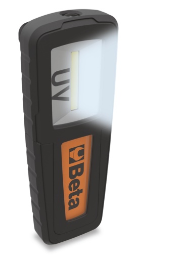 Lampe rechargeable UV + lumière blanche idéale pour la détection des fuites