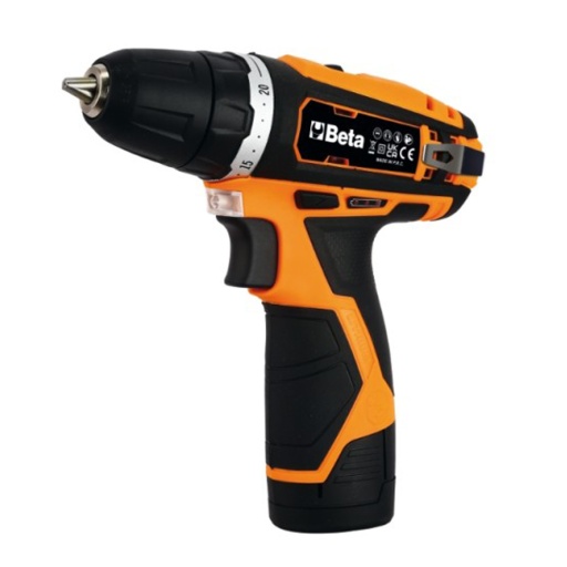 Coffret comprenant 1 perceuse/visseuse 12V avec chargeur et 2 Batteries