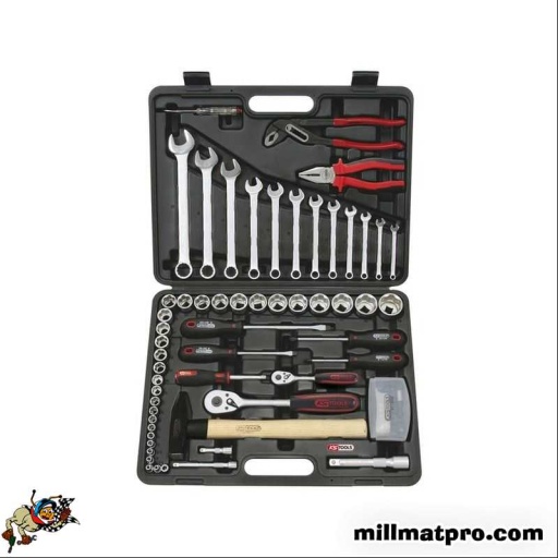 Coffret 88 pièces douilles et outillages