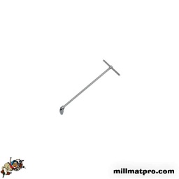 Clé à bougie à cardan 1/4 
longueur 490mm chrome vanadium ultra resistant