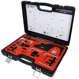 Jeu d'outils de réglage moteur pour Ford, Mazda 19 pièces
Code moteur Audi:
AFN, AHU, 1Z
Code moteur Chevrolet:
RFM
Code moteur Fiat:
RFL
Code moteur Ford:
AFN, AHU, ANU, AUY, BHDA, BHDB, C9DA, C9DB, C9DC, DHA, DHB, DHC, DHD, EDDC, EYDC, FHA, FHD, FHF, FXDA, FXDC, FYDA, FYDC, F9DA, F9DB, J4C, L1E, L1F, L1G, L1H, L1J, L1K, L1L, L1N, L1T, L1V, L1W, MHA, NGA, NGB, NGC, RDA, RDB, RFA, RFB, RFD, RFK, RFL, RFM, RF
Code moteur Lancia:
RFN
Code moteur Seat:
AFN, AHU, ANU, AUY, 1Z
Code moteur Suzuki:
RFM
Code moteur Volkswagen:
AFN, AHU, ANU, AUY, 1Z
OE-Code Audi: T10050, T10108, 2065A
OE-Code Ford: 21-104, 21-105, 21-123, 21-210, 23-019, 23-020, 23-029, 23-047, 23-058, 303-1061, 303-193, 303-194, 303-376, 303-376B, 303-393, 303-393-01, 303-393-02, 303-507, 303-574, 310-018, 310-084, 310-085
OE-Code Mazda: 303-193, 303-376, 303-376B, 303-507, 310-018
OE-Code Seat: T10050, T10108, 2065A
OE-Code Skoda: T10050, T10108, 2065A
OE-Code Volkswagen: T10050, T10108, 2065A