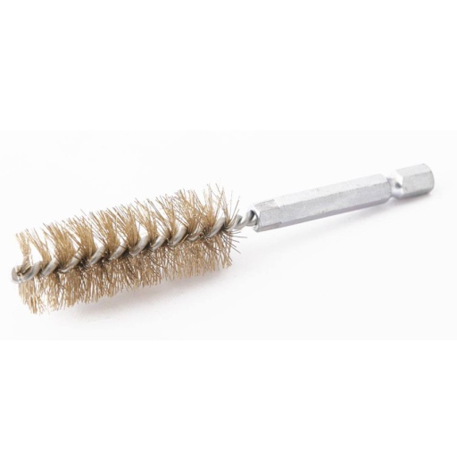 Lot 10 brosses laiton ø18mm x Q. 6,35 mm pour nettoyage puits et sièges injecteurs