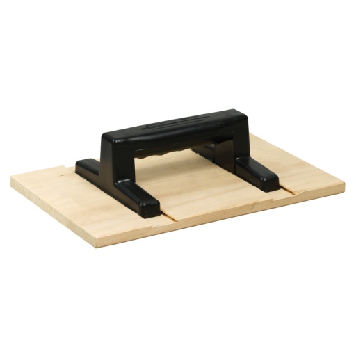 Taloche bois - manche plastique - Rect. 270x180 mm