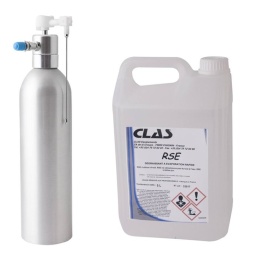Aérosol rechargeable 650ml éco-responsable idéal pour les lubrifiants, dégrippants, nettoyants freins, nettoyage de poussières à l'air. Buse longue pour les endroits difficiles d'accès. Composition : EG 1530 aérosol rechargeable 650mml, CO 1530 bidon nettoyant frein 5L.
Caractéristiques :
Bouteille aluminium. buse 2 en 1 (brouillard et jet).
Mise en pression valve type Schrader®.
Soupape de sécurité 6.3bar.
Articles optionnels : CO 1530 BIDON NETTOYANT FREINS 5L, CO 1530X4 LOT DE 4 BIDONS NETTOYANT FREINS 5L.
SAV et consommables : SA 1530 BUSE 2 EN 1 (BROUILLARD ET JET), SA 1531 SYSTEME DE MISE EN PRESSION AEROSOL RECHARGEABLE.
Idéal pour les lubrifiants, dégrippants, nettoyants freins, nettoyage de poussières à l’air.
Buse longue pour les endroits difficiles d’accès.

Caractéristiques : 
- bouteille aluminium
- buse 2 en 1 (brouillard et jet)
- mise en pression valve type Schrader®
- soupape de sécurité 6.3bar
Composition : 
- EG1530 : aérosol rechargeable 650mml
- CO1530 : bidon nettoyant frein 5L




À PROPOS DE LA MARQUE CLAS
Notre Marque CLAS « Garage Solutions » basée en Savoie (France), a été créée en 1996. Nous sommes depuis toujours un acteur innovant de l’équipement et de l’outillage technique pour véhicules légers, utilitaires et poids lourds. Aujourd’hui, nous évoluons vers un écosystème offrant des solutions globales, bénéfique pour l’ensemble de nos partenaires. Nous nous adaptons à vos besoins et budgets, en étant toujours plus simple et réactif avec des hommes et des femmes experts, passionnés, au cœur d’une digitalisation à votre service. Consolidant notre leadership en France, nous accélérons notre expansion afin de devenir un acteur clef à l’international. 