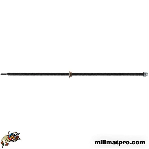 Barre de traction M4 x 255 mm avec &eacute;crou de pression pour 152.1650