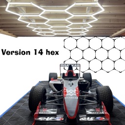 Ensemble eclairage atelier hexagonale 14 hexagones 456W
Consommation d'&eacute;nergie 456 kWh/1000h
Tension d'entr&eacute;e AC165-265V
Flux 54720lm
Flux par Watt 120lm/W
IP 20
Temp&eacute;rature de couleur corr&eacute;l&eacute;e 6000K
Couleur lumi&egrave;re Lumi&egrave;re blanche
&Eacute;tiquette d'efficacit&eacute; &eacute;nerg&eacute;tique E
Angle de faisceau 180&deg;
Cycles marche / arr&ecirc;t 25 000x
Allumage instantan&eacute; 0.1s
Fr&eacute;quence de fonctionnement 50-60 Hz
Temp&eacute;rature -20&deg;C / +40&deg;C
Ra &ge; 80
Maintien du flux lumineux en fin de vie 70%
Taille du produit 2430x4835mm