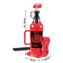 Rallonge de levier (uniquement pour les 2- 20 T)
Leviers embo&icirc;tables
Pour une grande capacit&eacute; de charge
Utilisable dans les endroits exigus
Tr&egrave;s grande stabilit&eacute;
Soupape de surcharge
La technologie Safety Bypass emp&ecirc;che les fuites d&rsquo;huile
Indispensable quotidiennement dans tout atelier
Version &eacute;quip&eacute;e d&rsquo;une poign&eacute;e de transport &agrave; partir de 15&nbsp;t
Construction massive en acier
