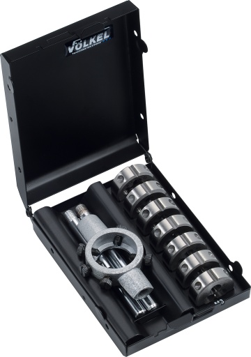 Coffret de Filière rondes P.V.92 HSS-G / Filières 25x9mm M 3 - 12