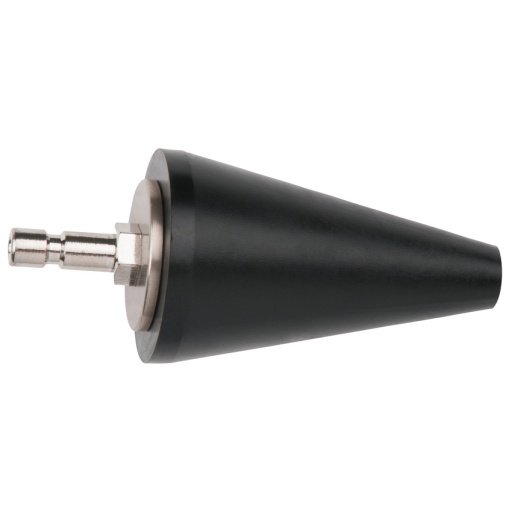 Adaptateur à cône en caoutchouc 45-14 mm, L. 75 mm
