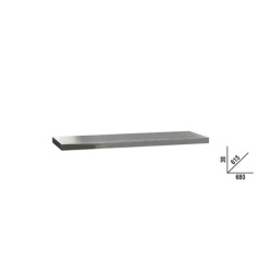 Plan de travail pour C45PRO 2.0, en MDF revêtu d'acier inoxydable, 680x615 mm
Épaisseur : 38 mm
Prédisposé pour l'installation d'un étau (1599P/150, vendu séparément)
Livré avec 2 structures d'agrandissement et 2 caches latéraux extérieurs
14 kg
680x615x38mm
