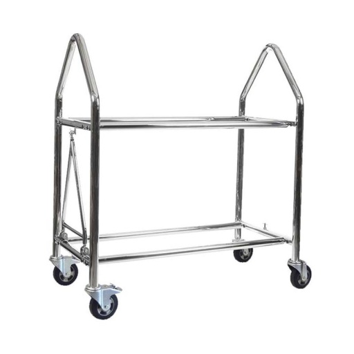 Chariot transport roues inox 1300mm 