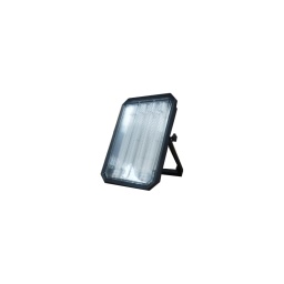 Projecteur de travail 72w

- class ip44
- pied réglable multiposition
- 5m de câble 3x1.5mm 
- ampoule: 3x24w
- 2 prises 16a 2p+t
- dimensions: h42xl28xp11cm
- idéal pour vos assistances !
