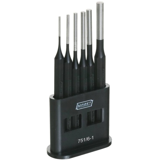 Chasse-goupilles 2/3/4/5/6/8mm de 150mm presentoir de 6pc