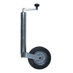 Diamètre du tube: 48mm
Roue: 200x50mm
Poids: 4,2kg
Jante: acier
Bandage: Caoutchouc  
Jantes acier 