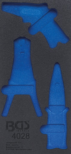 Module de servante d'atelier 1/3, vide | pour art. 4028