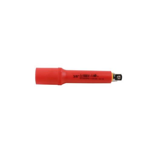 Rallonge isolée de 100 mm x carré de 3/8"