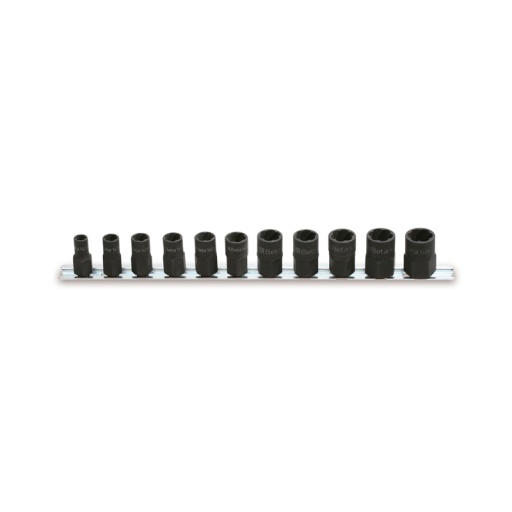 Rail de douilles arraches écrous 8-19mm  beta 11 pièces