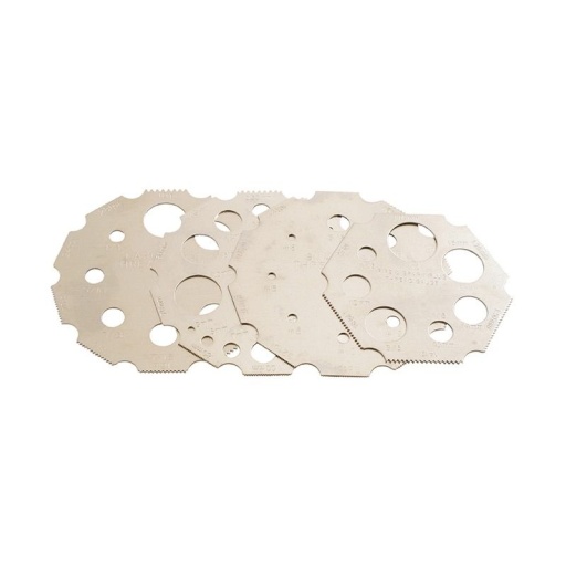 Disque testeur de filetage Gunson - Universel - 4 pcs