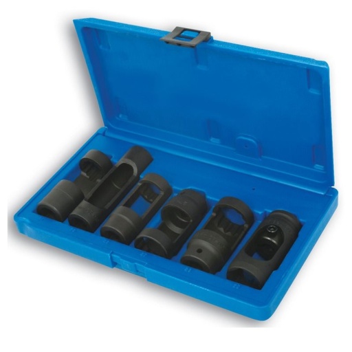 Coffret de douilles pour injecteur Diesel - carré d'1/2" - 6 pcs