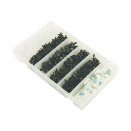 Assortiment de clips de fixation - BMW
51311802258 x 80 
51131804205 x 80 
51118174185 x 35 
51481938725 35 
703867299. 823867299 x 40 
51131960054 x 20 