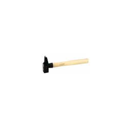 Marteau rivoir manche hickory

- polissage lateral
- extremites polies angle arrondis
- sécurité avec resine
- enmanchement sécurité avec coin rond
- long 260mm - tête 23x25mm 