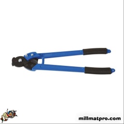 Pince coupante pour câble et fil en acier 450 mm
Tête coupante double pour couper les câbles et les fils en acier
Capacité de coupe : 8 mm² pour fil en acier et 100 mm² pour câble
Manches en aluminium forgé avec prises confortables
450 mm de longueur


