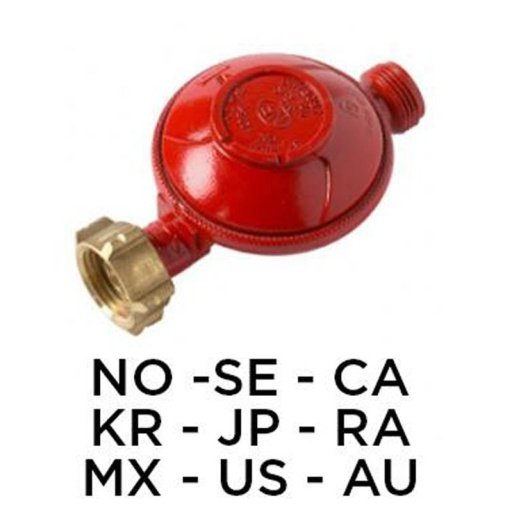 Détendeur 1,5 bar-8kg/h pour chauffage gaz NO-SE-CA-KR-JP-RA-MX-US-AU