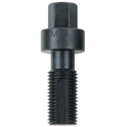 Pour le nettoyage et le taraudage 
Entraînement 6 pans SW 12 mm 
Sens de coupe à droite 
Acier 

