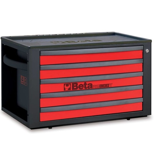 Coffre 5 tiroirs Rouge pour RSC24