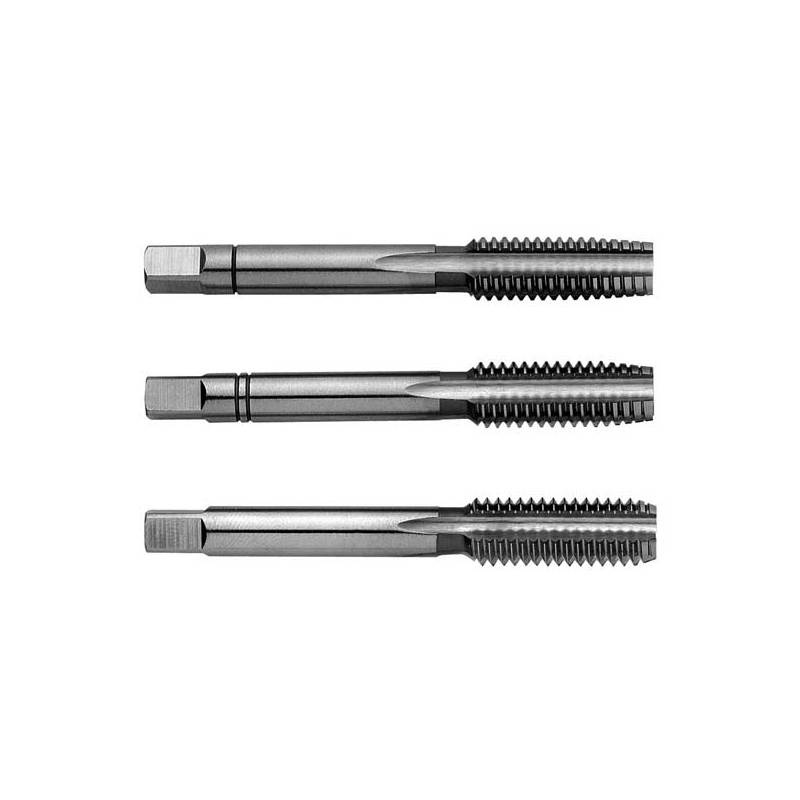 Jeu De 3 Tarauds Métrique HSS-M2 M25 X 200 Mm - DIN 2184 - Neuf