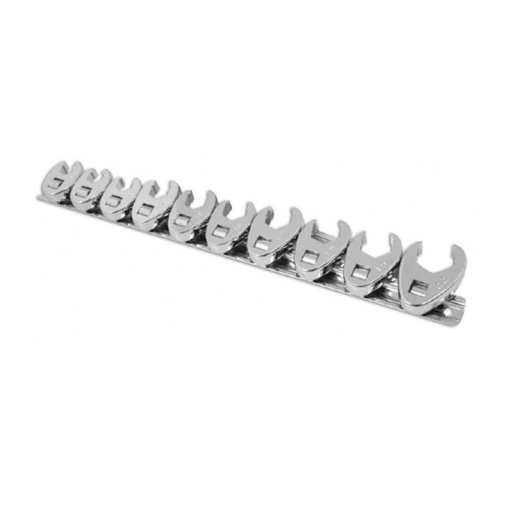 Jeu de douilles arrondies à tuyauter - 10 pcs
