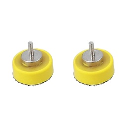 Tampons-supports pour tampons en mousse de polissage et de lustrage.
Taille : 25 mm (dia.)
Tampons-supports pour la fixation des tampons en mousse
À utiliser avec la polisseuse pneumatique de précision Power-TEC référence 92559
Jeu de tampons en mousse disponible - Voir Power-TEC référence 92568