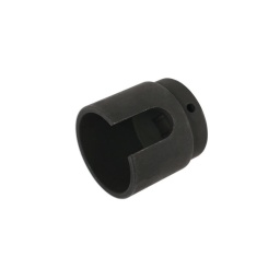 Suite a la dépose de la rotule. positionner l'outil sur la barre de connection pour permettre de retirer la rotule axiale.
application universelle - convient égalment pour certains fourgons.
taille de l'ouverture: 34mm x 18.5mm  diamètre interne 49mm x 57.5mm de profondeur
concu pour une utilisation rapide et efficace entraînement en 1/2"