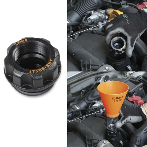 Coupleur rapide anti-reflux pour entonnoir 1758B pour 1,5 dci