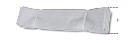 Gaine anti-abrasion pour élingues de levage, en polyester haute ténacité (PES) avec substrat élastomère